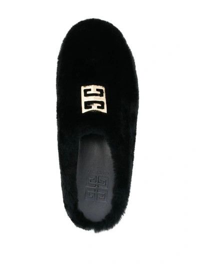 Givenchy o1srvl11e0724 4g Fur Flats in Black Size US 9 / IT 39 - 8 Thumbnail