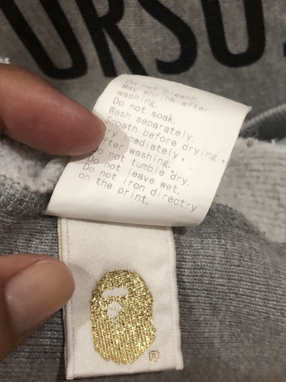 Bape Ursus Mobile Club Ursus BAPE Sweatshirts Pullover Hoodie Size US L / EU 52-54 / 3 - 7 Thumbnail