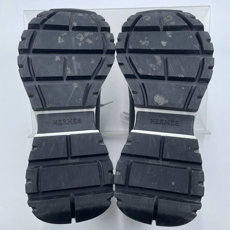 Hermes Hermes Jumping Sports Shoes in Black and White-2506 Size US 8.5 / EU 41-42 - 7 Thumbnail
