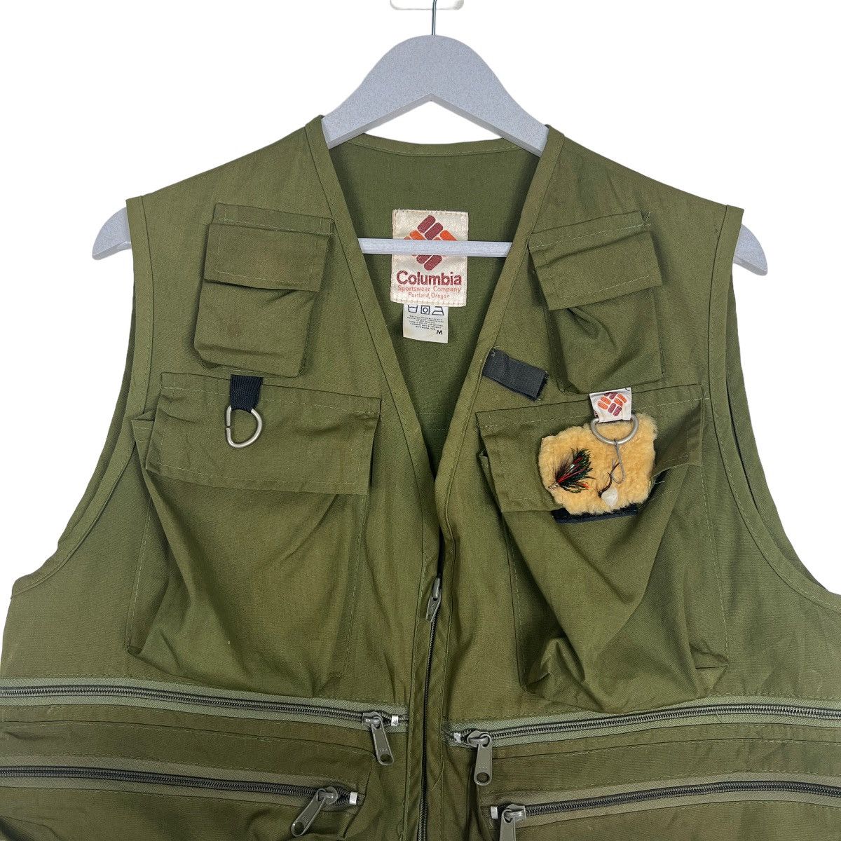 Columbia 🔥 70s-80s VINTAGE COLUMBIA FISHING MOUNTAIN VEST Size US M / EU 48-50 / 2 - 3 Thumbnail