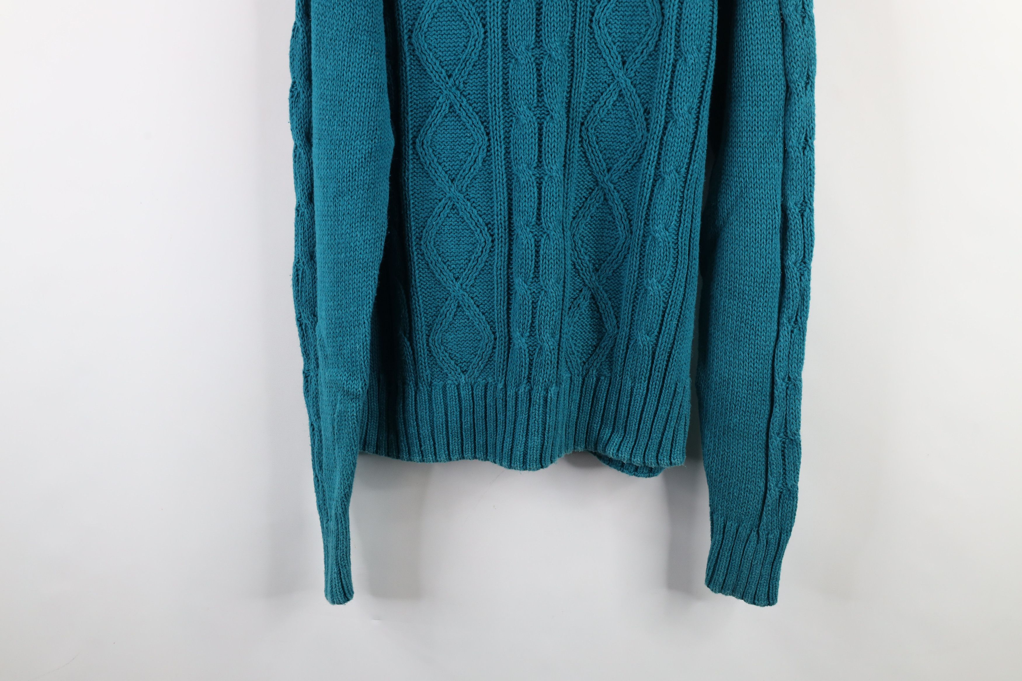 Vintage Vintage 90s Streetwear Donegal Chunky Knit Fisherman Sweater Size US L / EU 52-54 / 3 - 11 Thumbnail