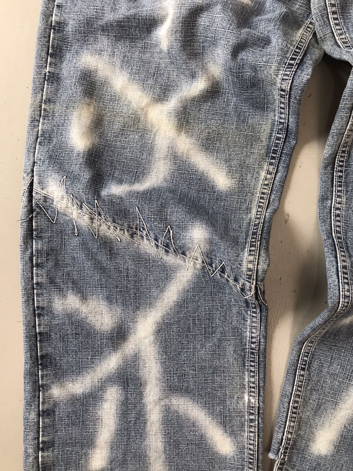 JNCO × Vintage Vintage baggy fit embroidered denim Size US 34 / EU 50 - 6 Thumbnail