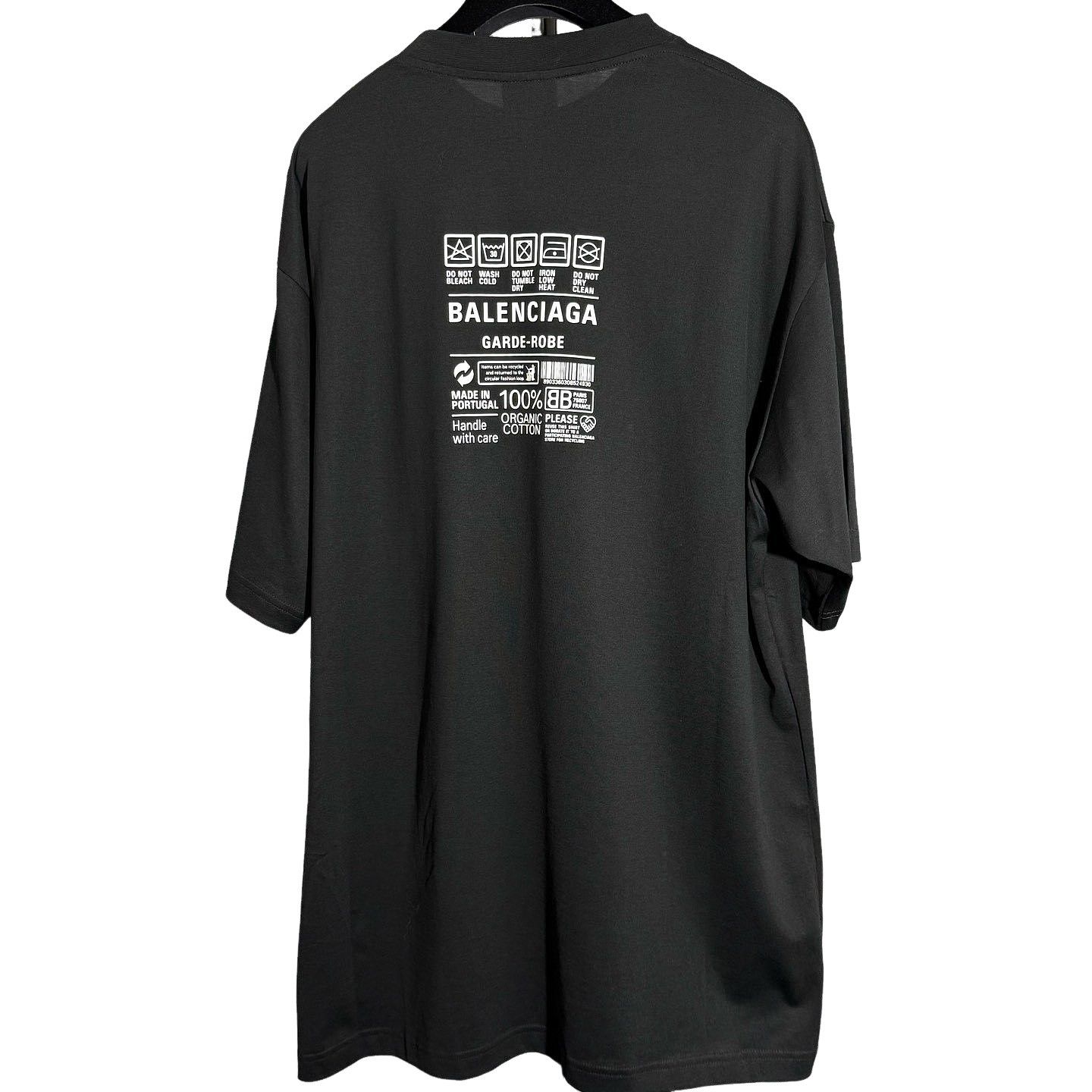 Balenciaga Balenciaga Garde-Robe Care Label Logo T-Shirt | Grailed