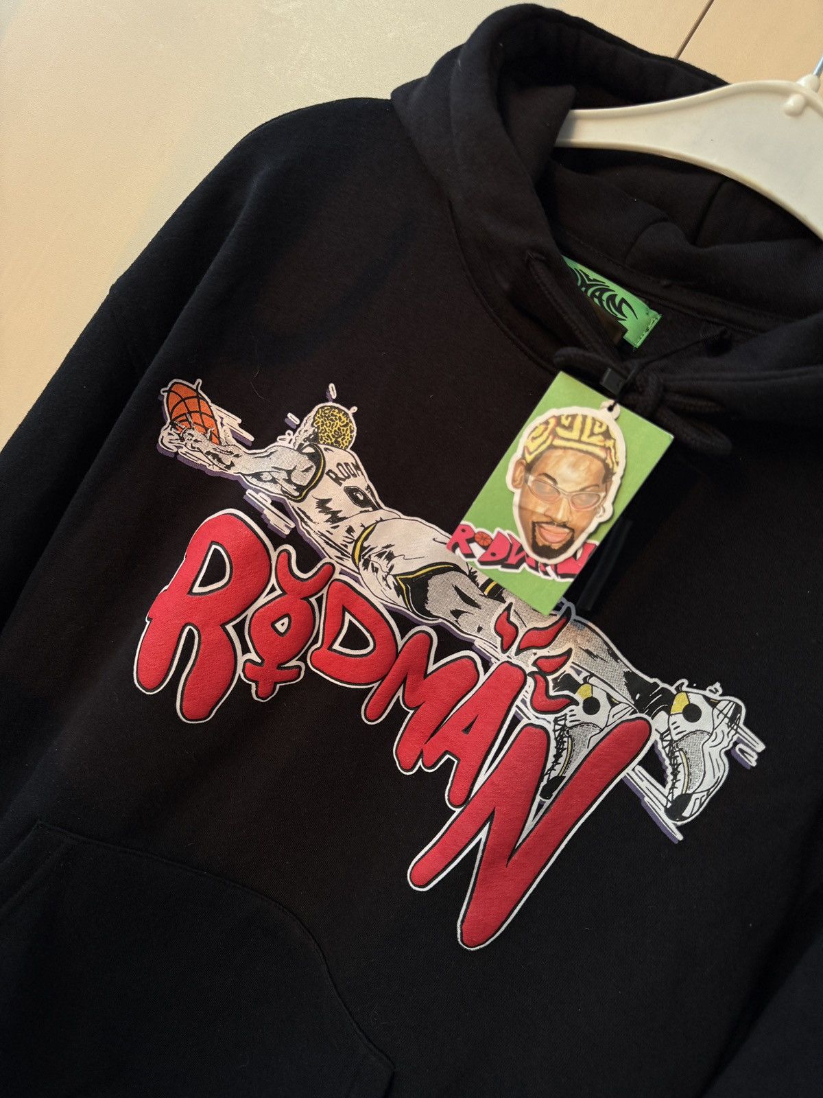 Bershka Bershka X Denis Rodman Hoodie NWT Black Size US XS / EU 42 / 0 - 9 Thumbnail