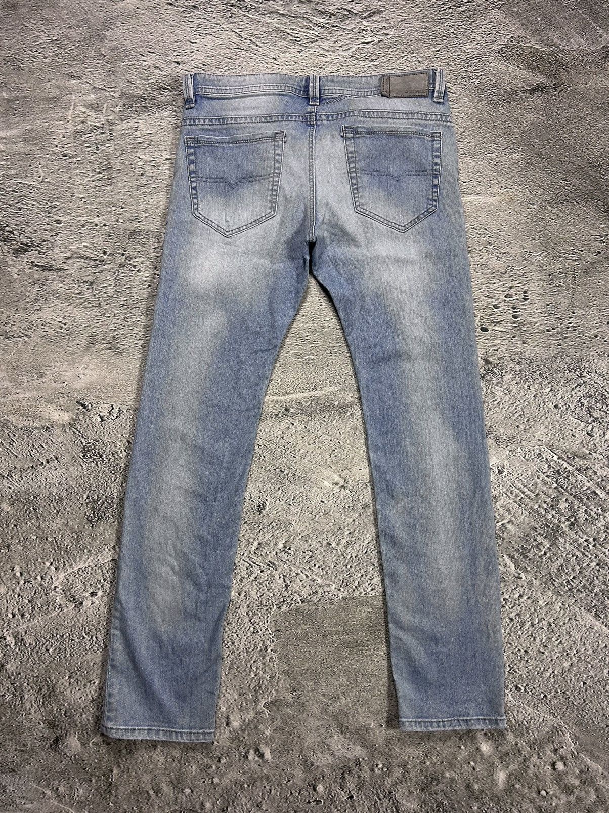 Diesel × Vintage Diesel jeans vintage baby blue Thavar Y2K slim fit Size US 34 / EU 50 - 1 Thumbnail