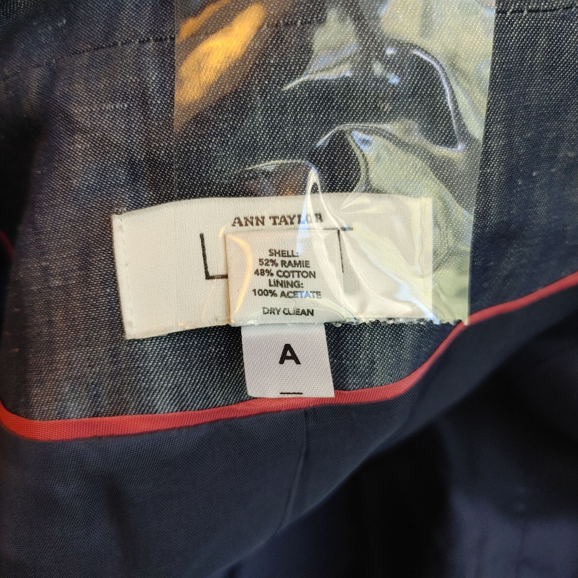Loft Ann Taylor LOFT Women's Gray Button Down Suit Jacket 12P Size XL / US 12-14 / IT 48-50 - 4 Thumbnail