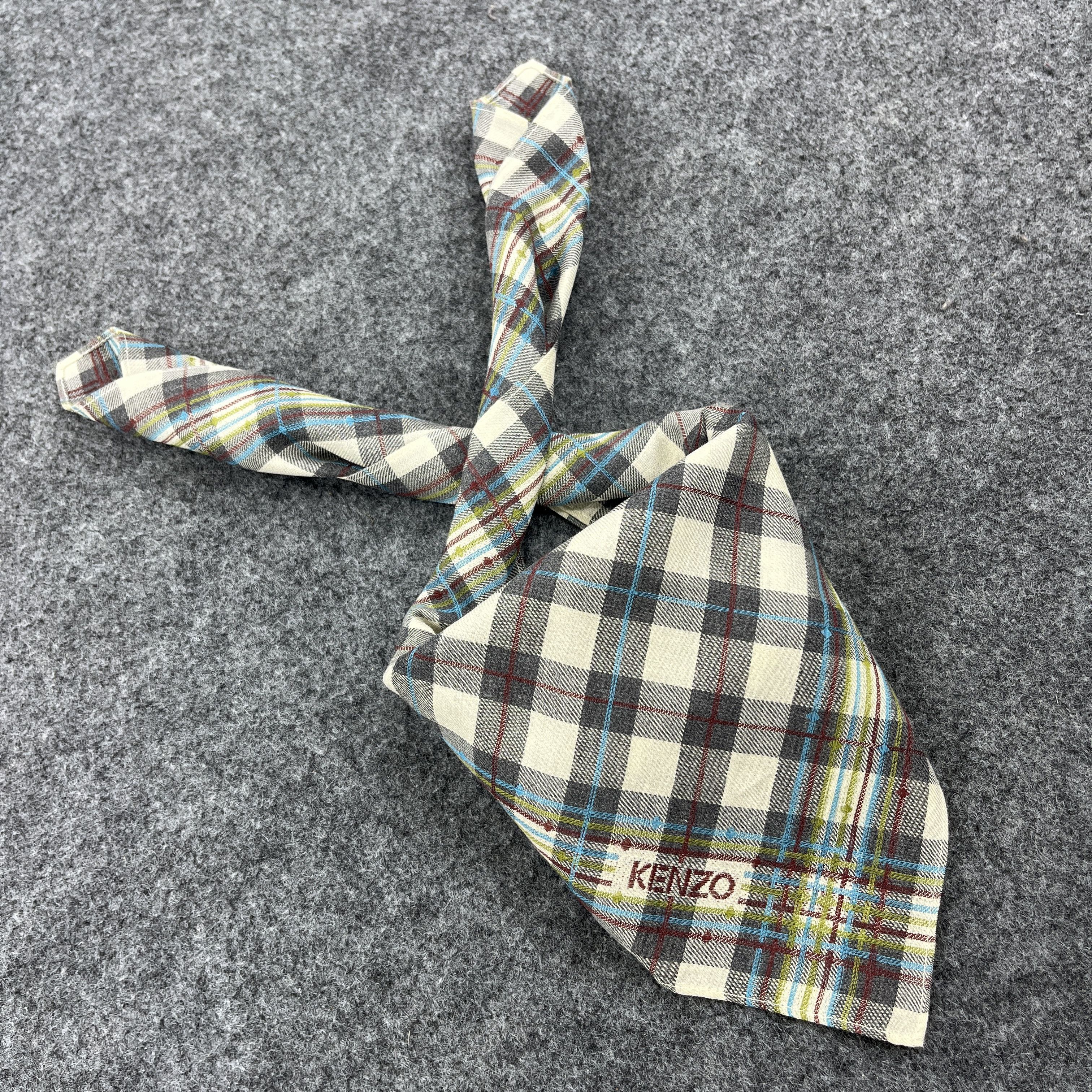 Kenzo Kenzo Handkerchief / Bandana / Neckerchief B1031 Size ONE SIZE - 7 Thumbnail