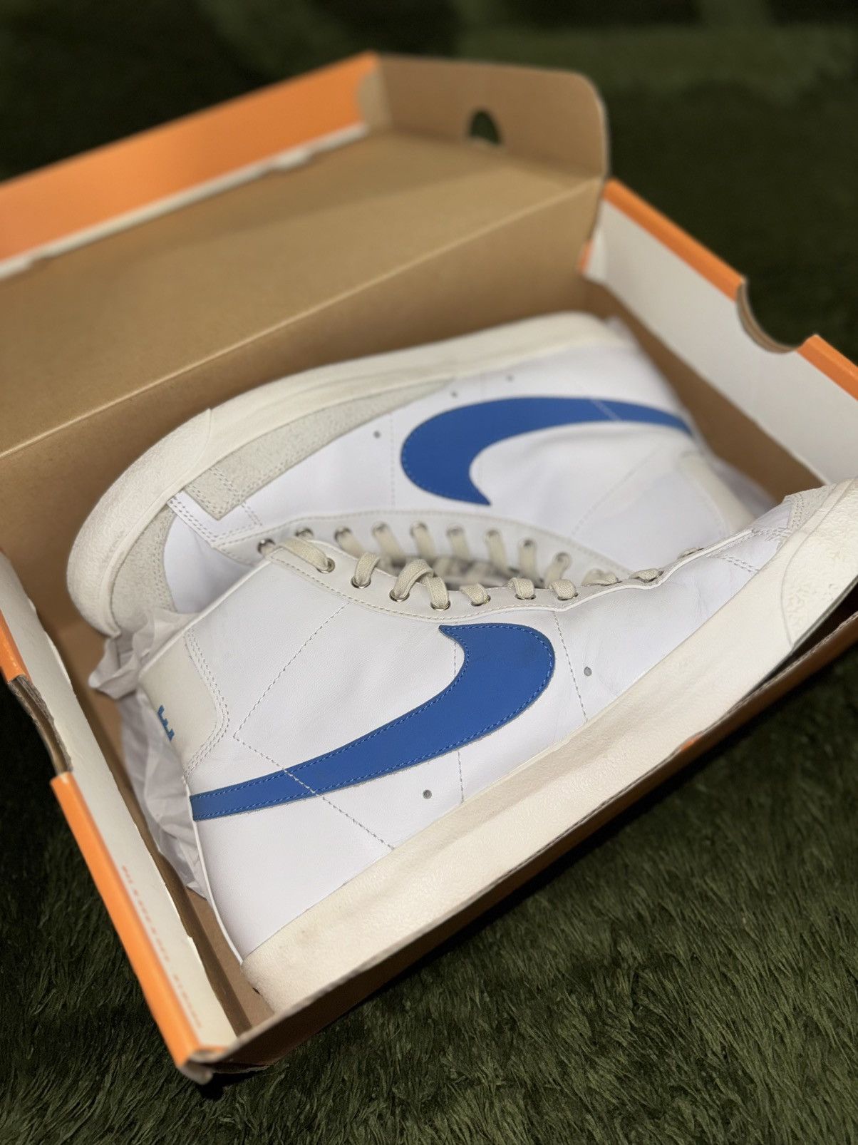 Nike [US 11] Nike Blazer Mid '77 Pacific Blue BQ6806-400 Size US 11 / EU 44 - 7 Thumbnail