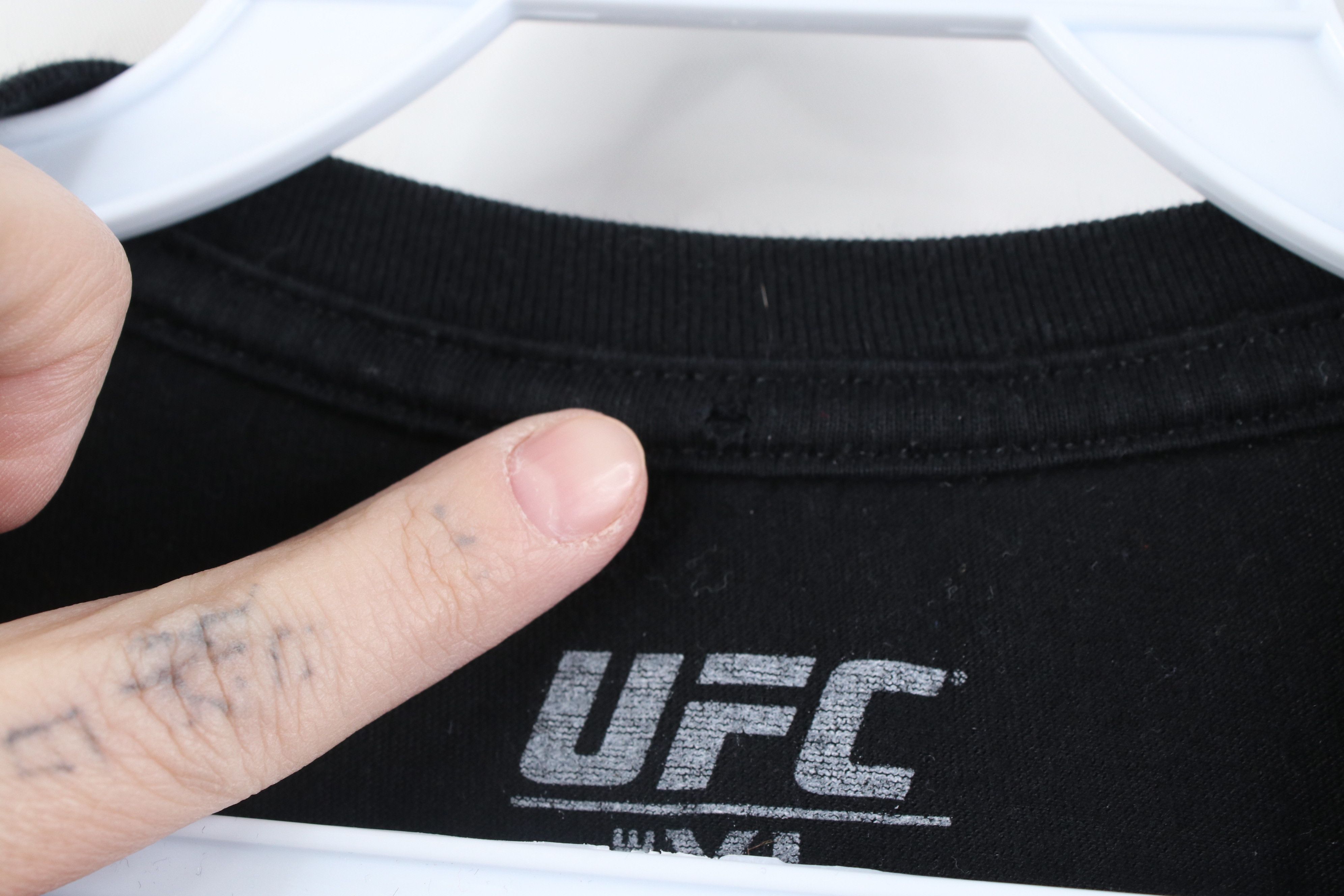 Vintage Y2K UFC 269 Oliveira vs Poirier Nunes vs Pena T-Shirt Black Size US XL / EU 56 / 4 - 7 Thumbnail