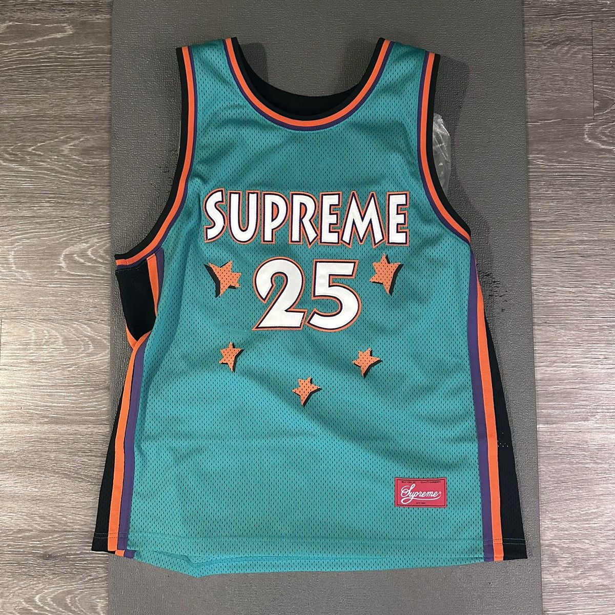 Supreme Supreme Basketball Star set jersey and shorts L