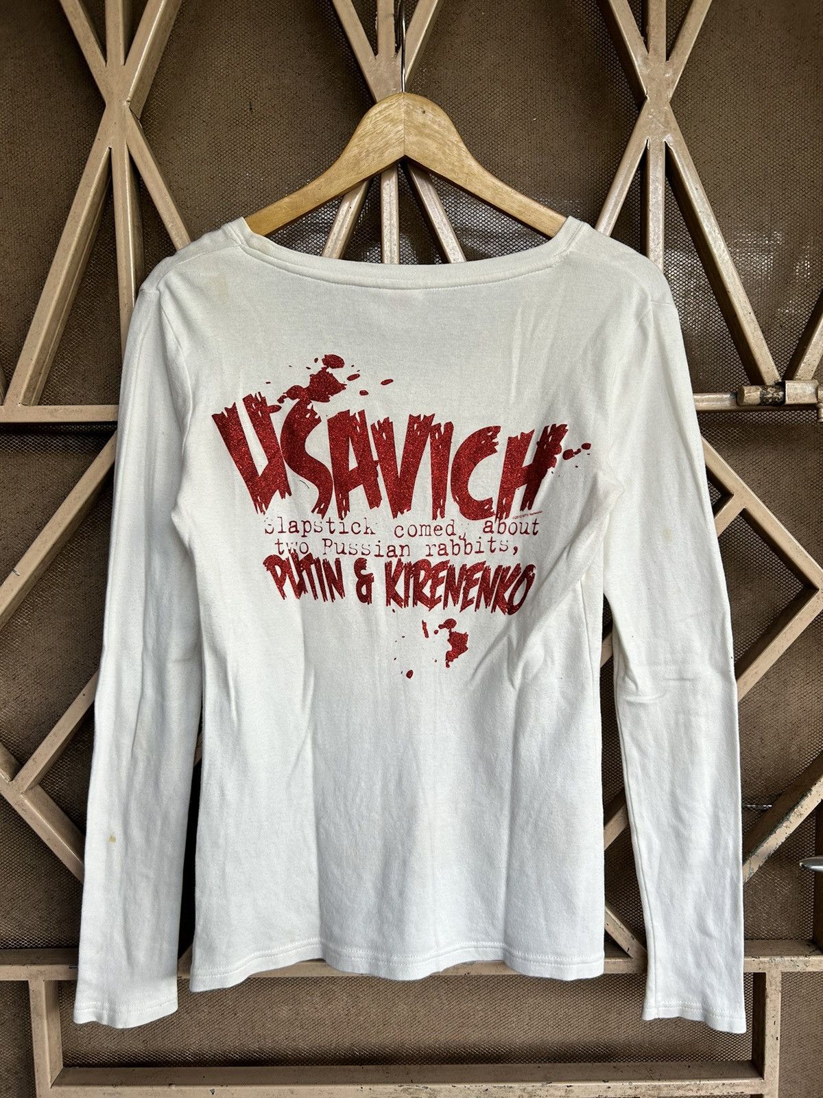 14th Addiction × Isamu Katayama Backlash × Yasuyuki Ishii 💸BINDINGOFFER💸usavich putin & kirenenko archived longsleeve Size US M / EU 48-50 / 2 - 4 Thumbnail
