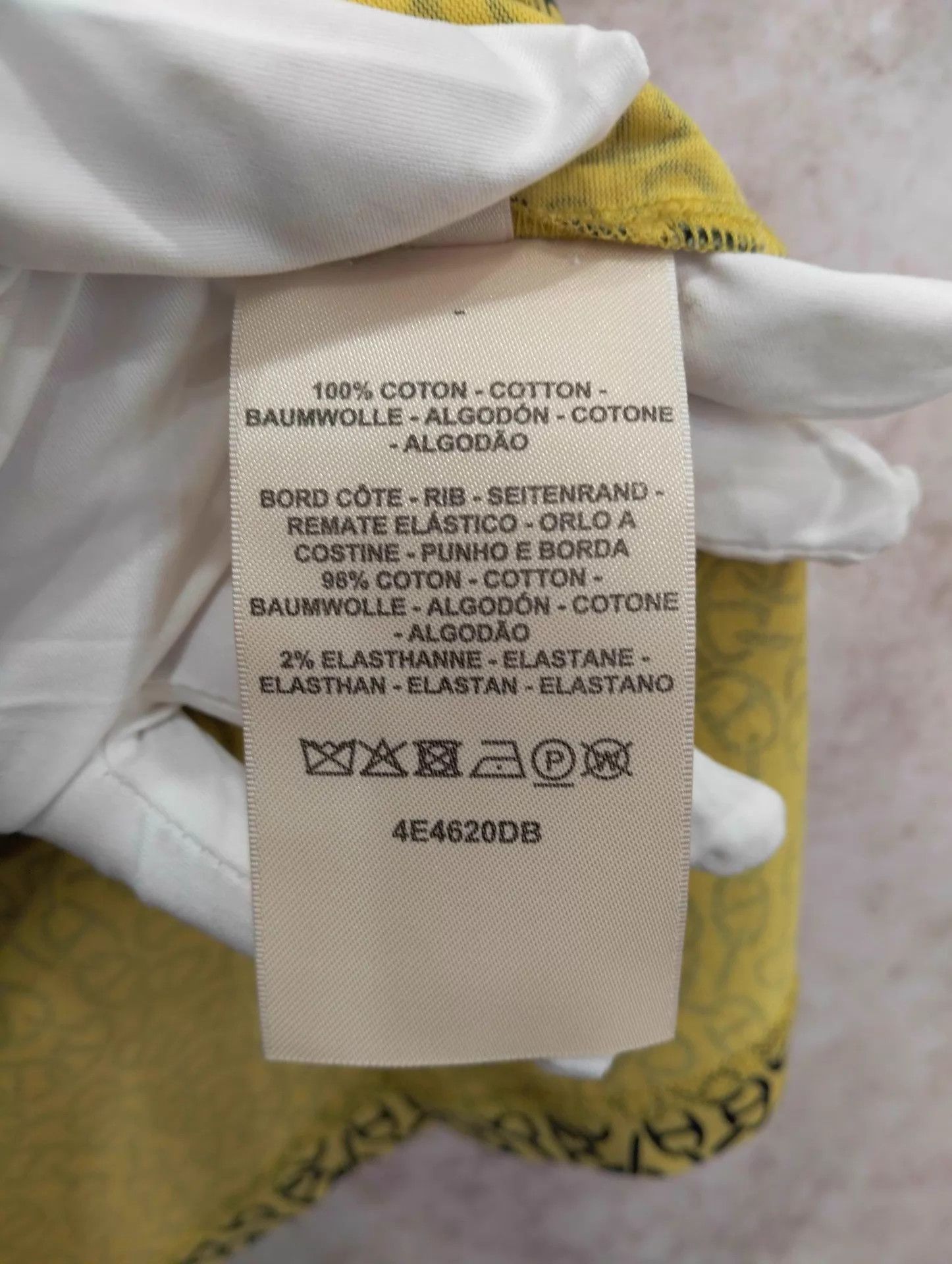 Hermes Hermes yellow allover print short-sleeve T-shirt 40 Size M / US 6-8 / IT 42-44 - 5 Thumbnail