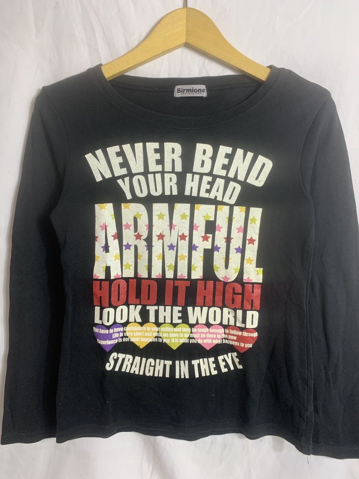 Japanese Brand Sirmione art longsleve Size US S / EU 44-46 / 1 - 3 Thumbnail