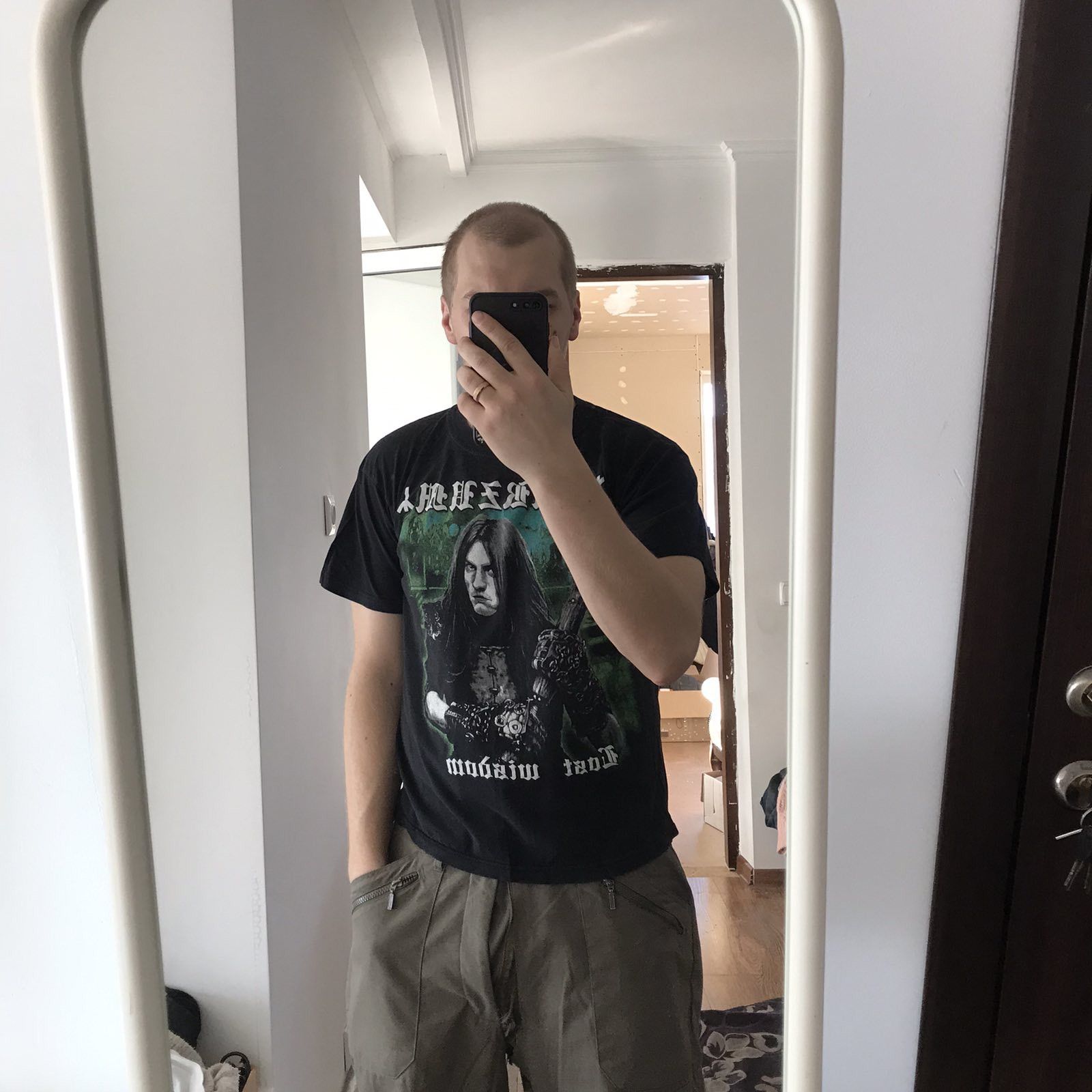 Band Tees × Vintage Vintage Burzum Black Metal Graphic Tee Rock Hardcore Size US S / EU 44-46 / 1 - 3 Thumbnail