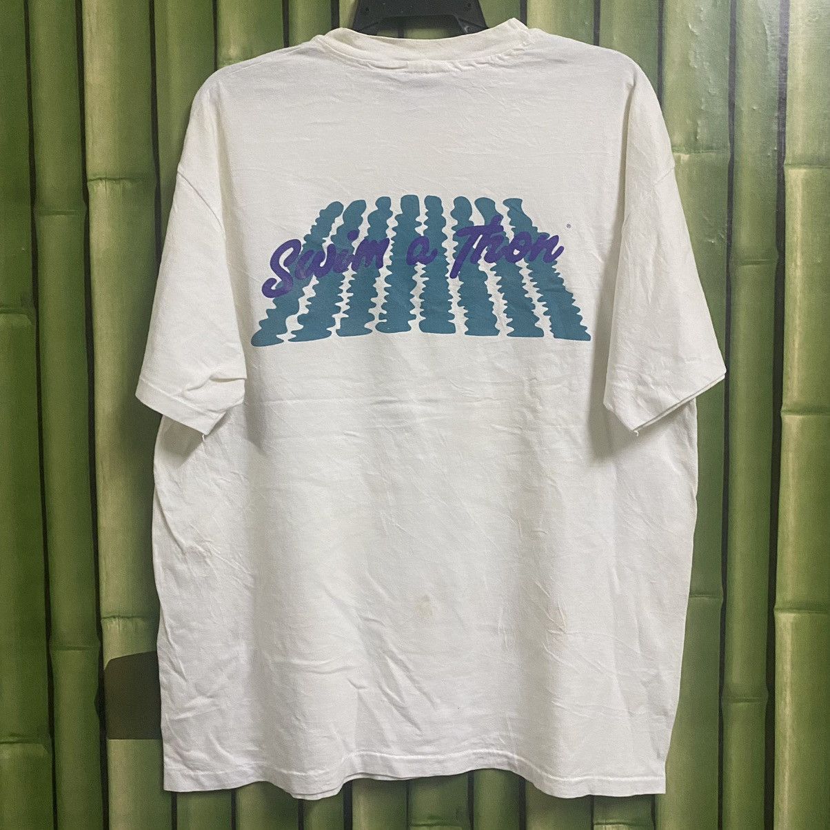 USA Olympics × Vintage USA swiming x 90'Tshirt x Vintage Size US XL / EU 56 / 4 - 5 Thumbnail