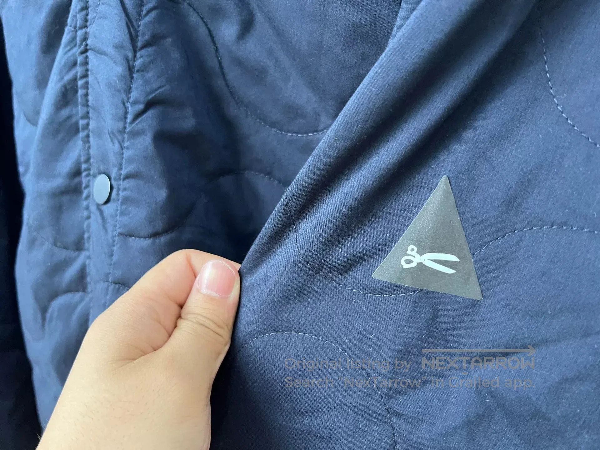 DENHAM DENHAM Diamond Quilted Baseball Jacket. Size US M / EU 48-50 / 2 - 3 Thumbnail
