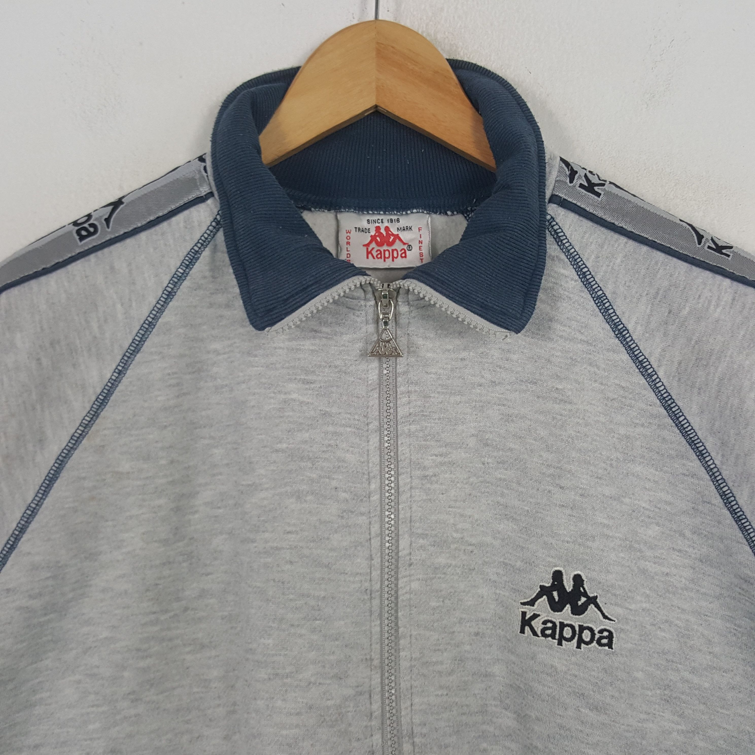 Kappa × Vintage Vintage Kappa Sportwear Sweater Jacket Size US XL / EU 56 / 4 - 2 Thumbnail