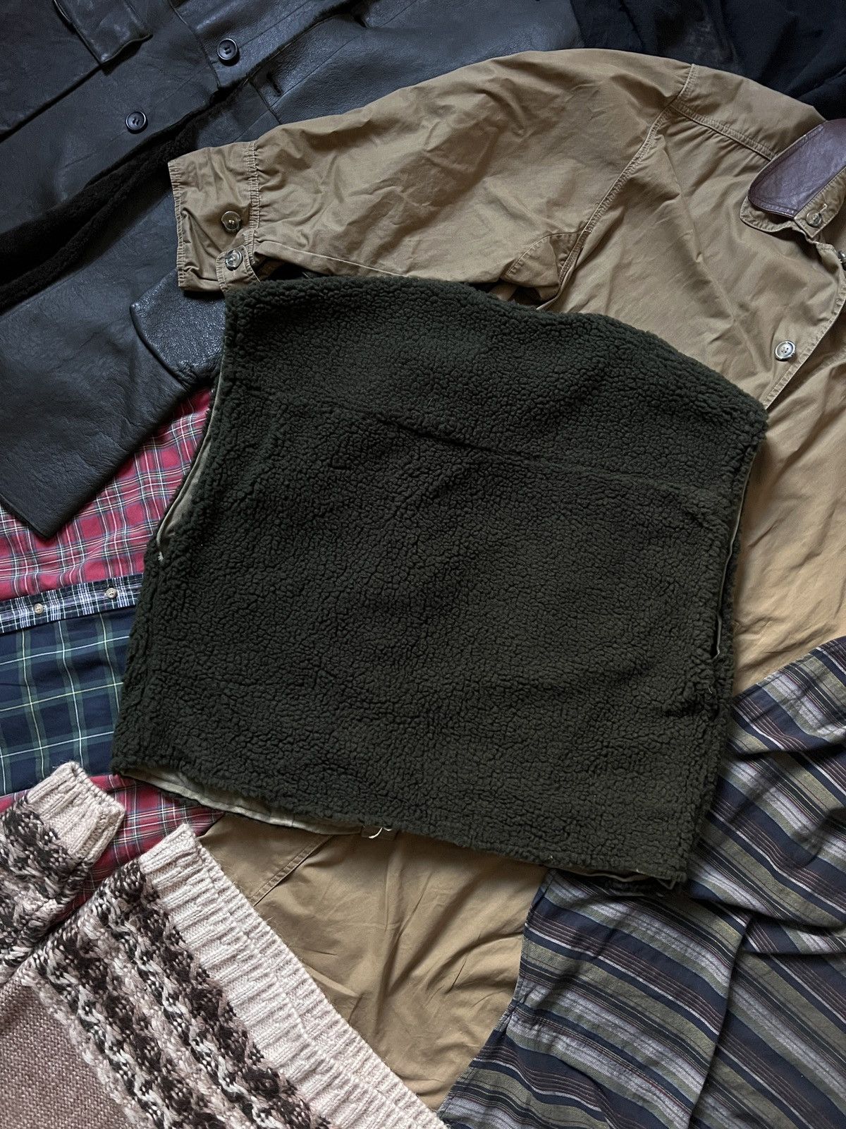 Vintage Vintage 50’s Army Khaki Military Vest Size US L / EU 52-54 / 3 - 10 Thumbnail