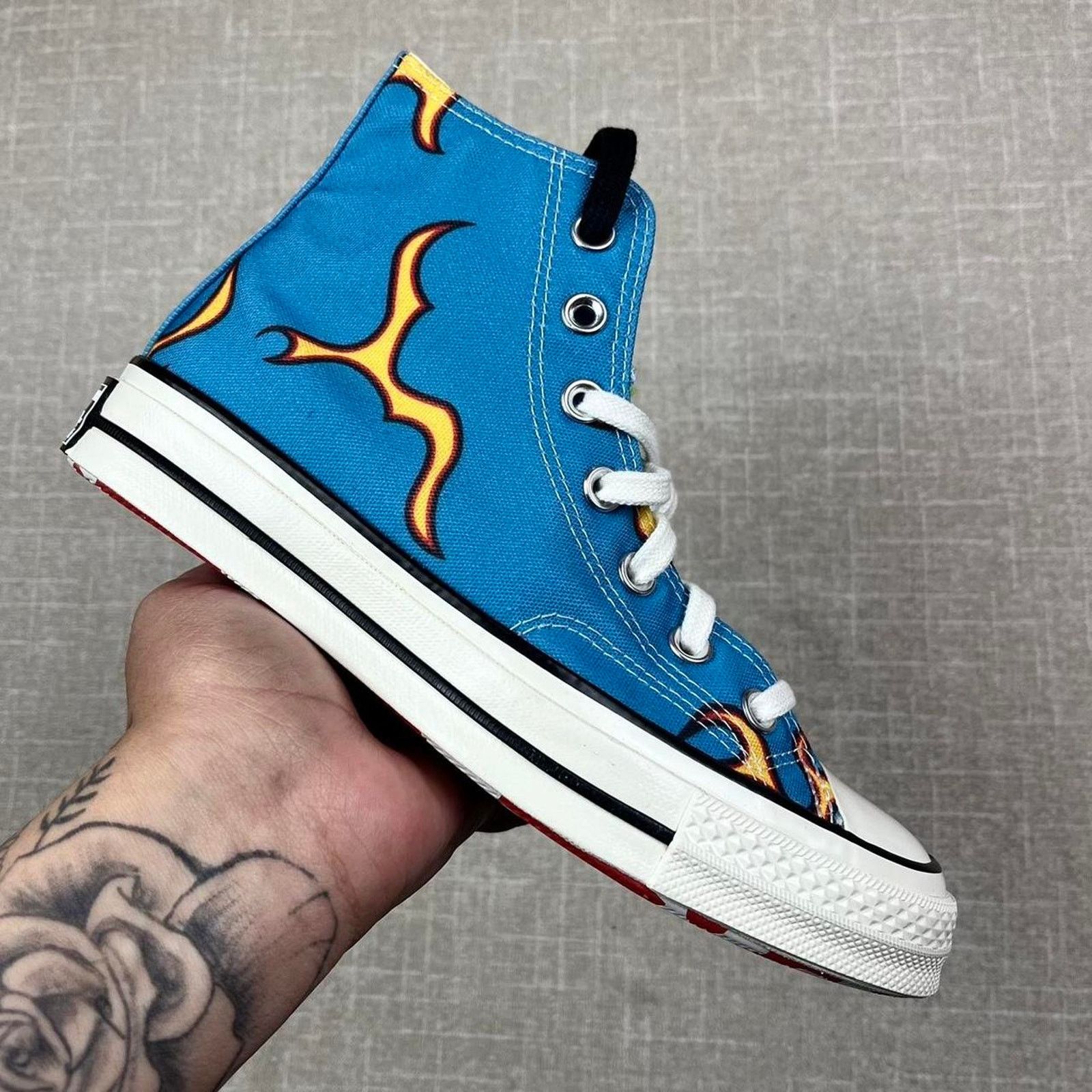 Converse Converse Golf Le Fleur Chuck Taylor All Star "Flames" Size US 6 / IT 36 - 1 Thumbnail