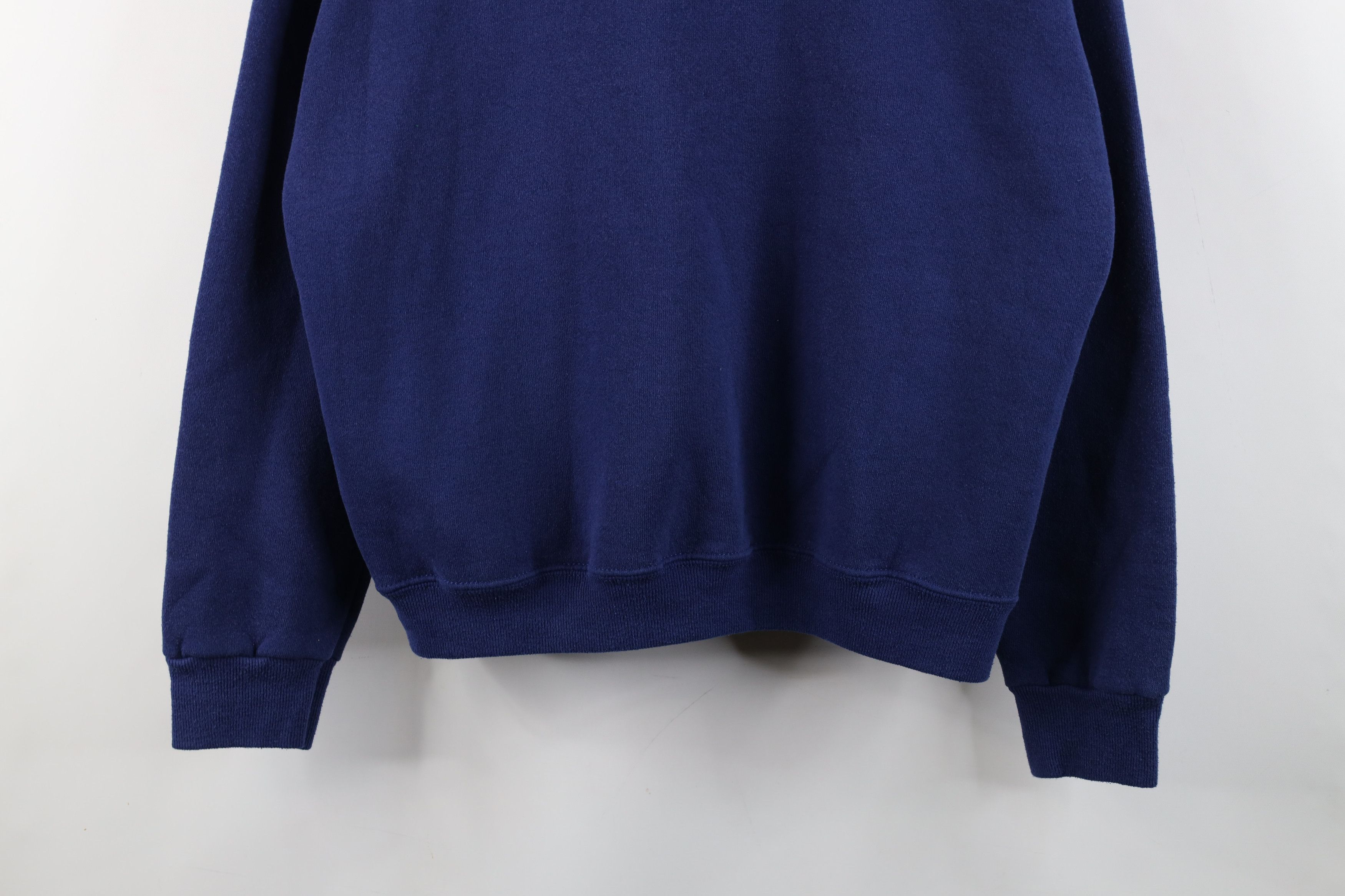 Vintage Vintage 90s USA Olympics Spell Crewneck Sweatshirt Blue USA Size US L / EU 52-54 / 3 - 3 Thumbnail