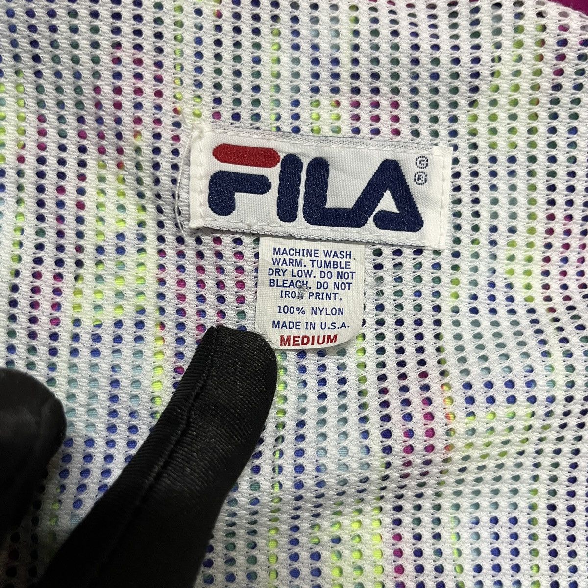 Fila × Vintage Vintage Fila Retro Windbreaker Jacket Size US XL / EU 56 / 4 - 7 Thumbnail