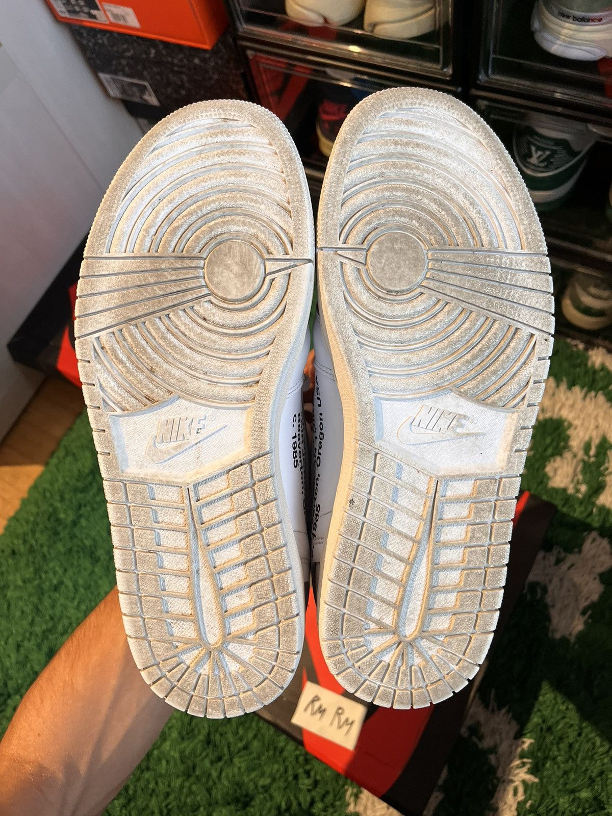 Nike Nike Jordan 1 Off-White NRG Euro Size US 9.5 / EU 42-43 - 7 Thumbnail