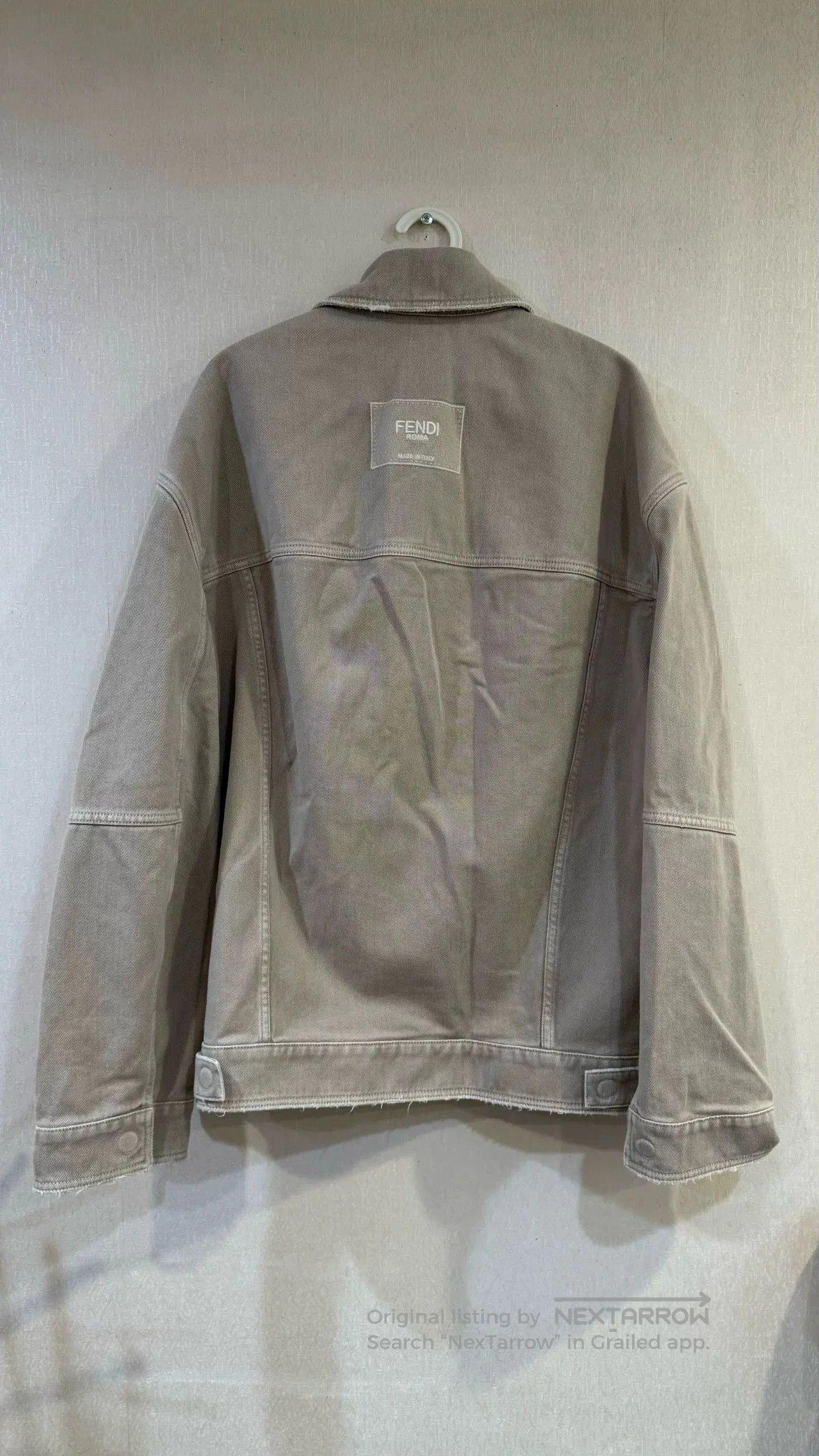 Fendi Fendi Men's Beige Casual Jacket. Size US L / EU 52-54 / 3 - 2 Thumbnail