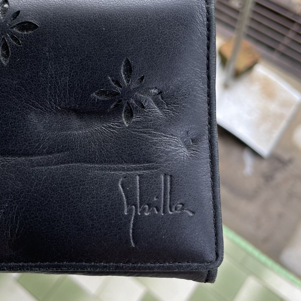 Leather Shilla Black Soft Leather Long Wallet Size ONE SIZE - 6 Thumbnail