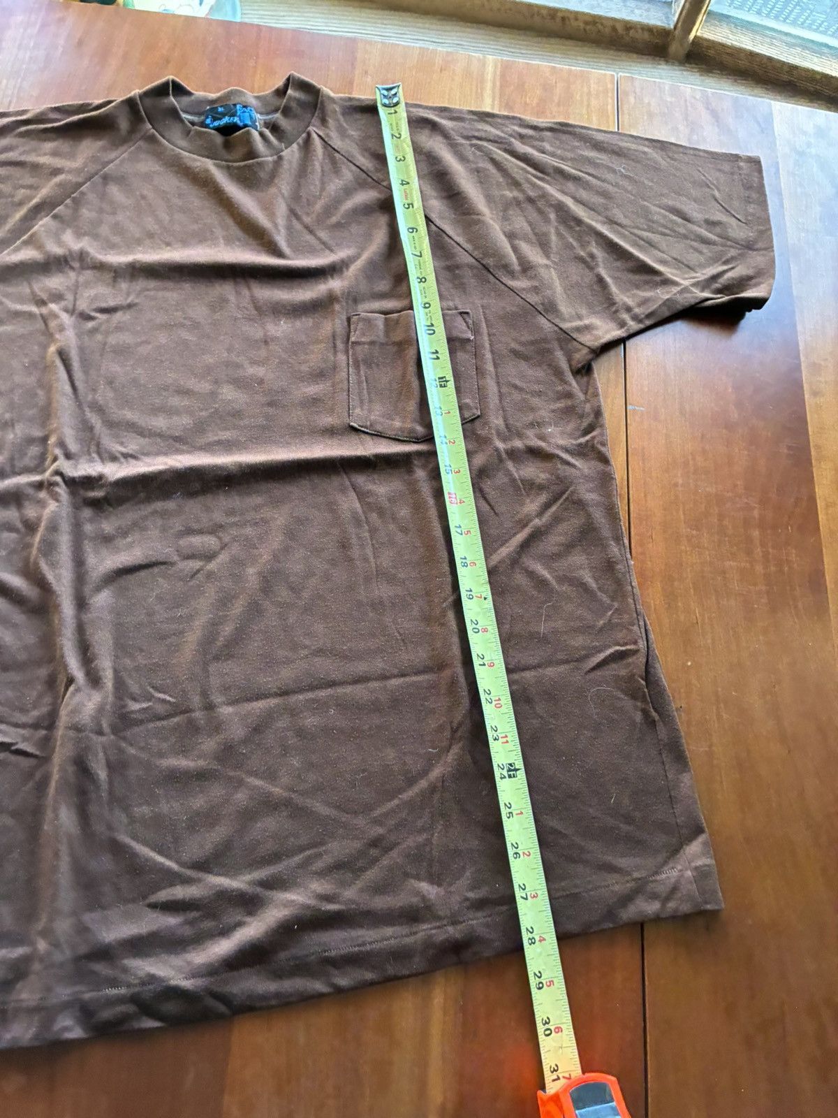 Vintage Vintage 1960’s brown pocket tee size XL Size US XL / EU 56 / 4 - 5 Thumbnail