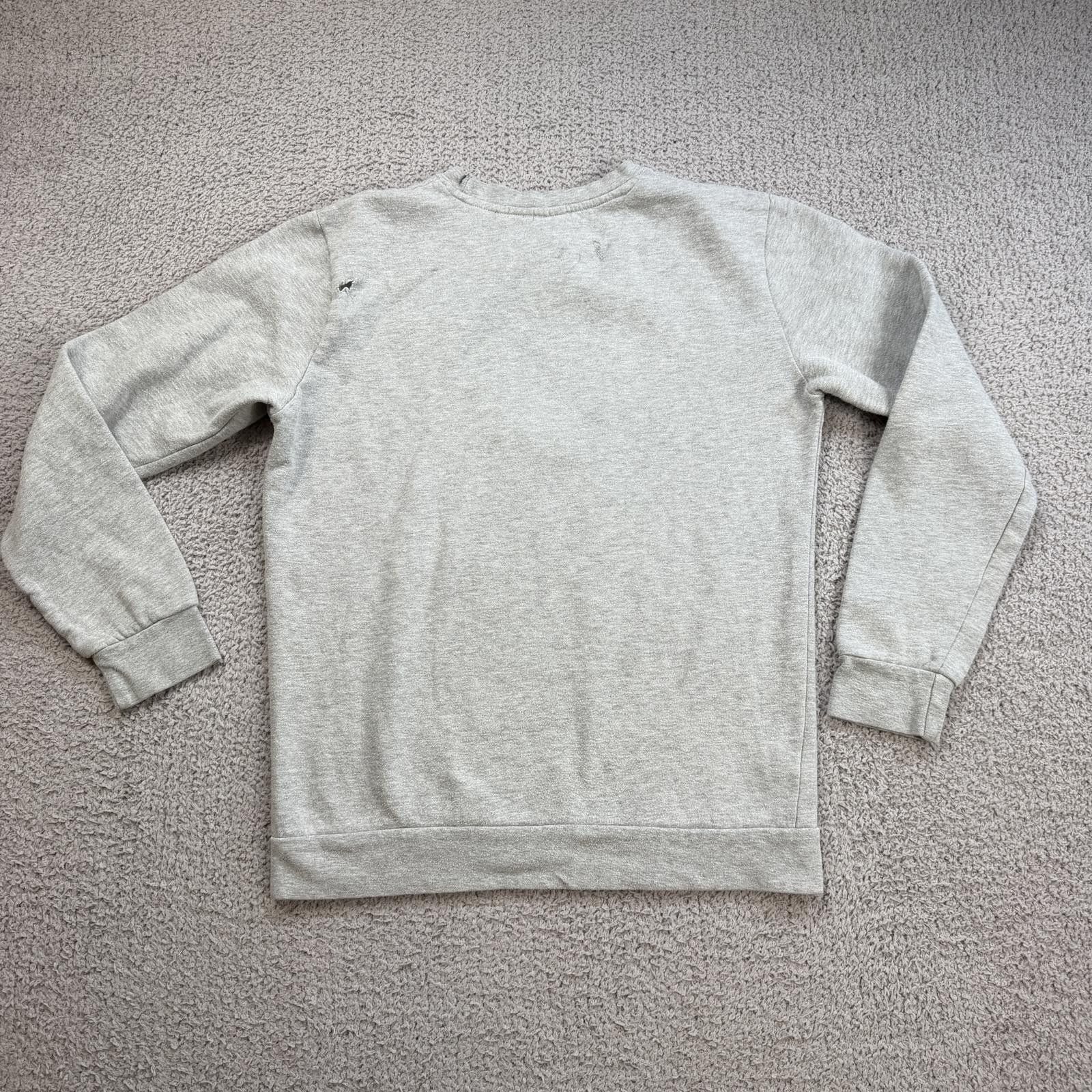 Disney Disney Mickey Mouse Sweatshirt Womens S Gray Embroidered Size S / US 4 / IT 40 - 2 Thumbnail