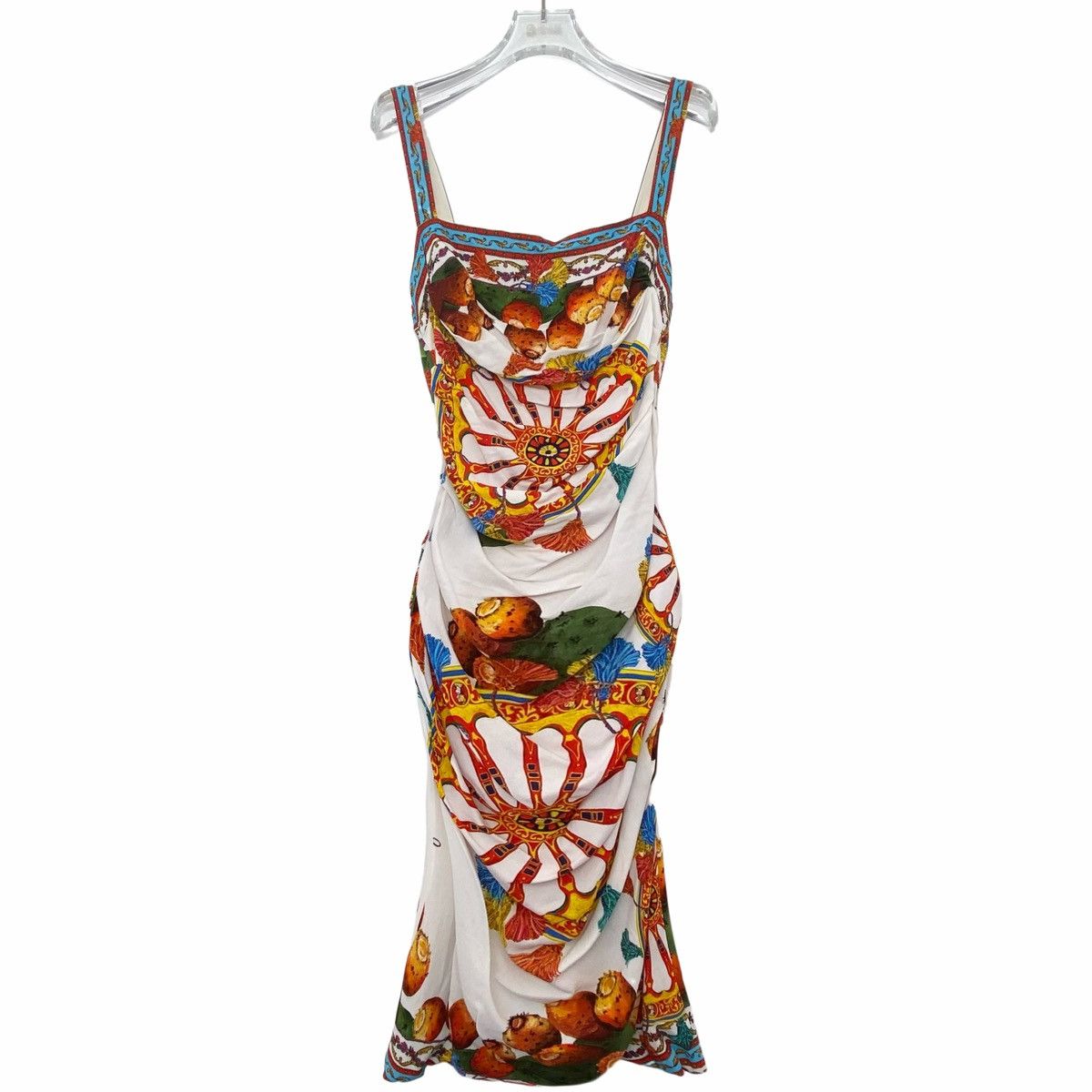 Dolce & Gabbana Dolce&Gabbana Printed Cami Dress K26WX Size M / US 6-8 / IT 42-44 - 2 Thumbnail