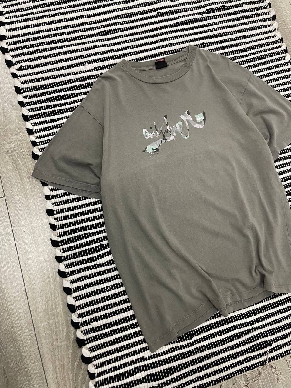 Quiksilver × Vintage Vintage Quicksilver Faded Baggy Tee T-Shirt Y2K Size US L / EU 52-54 / 3 - 2 Thumbnail