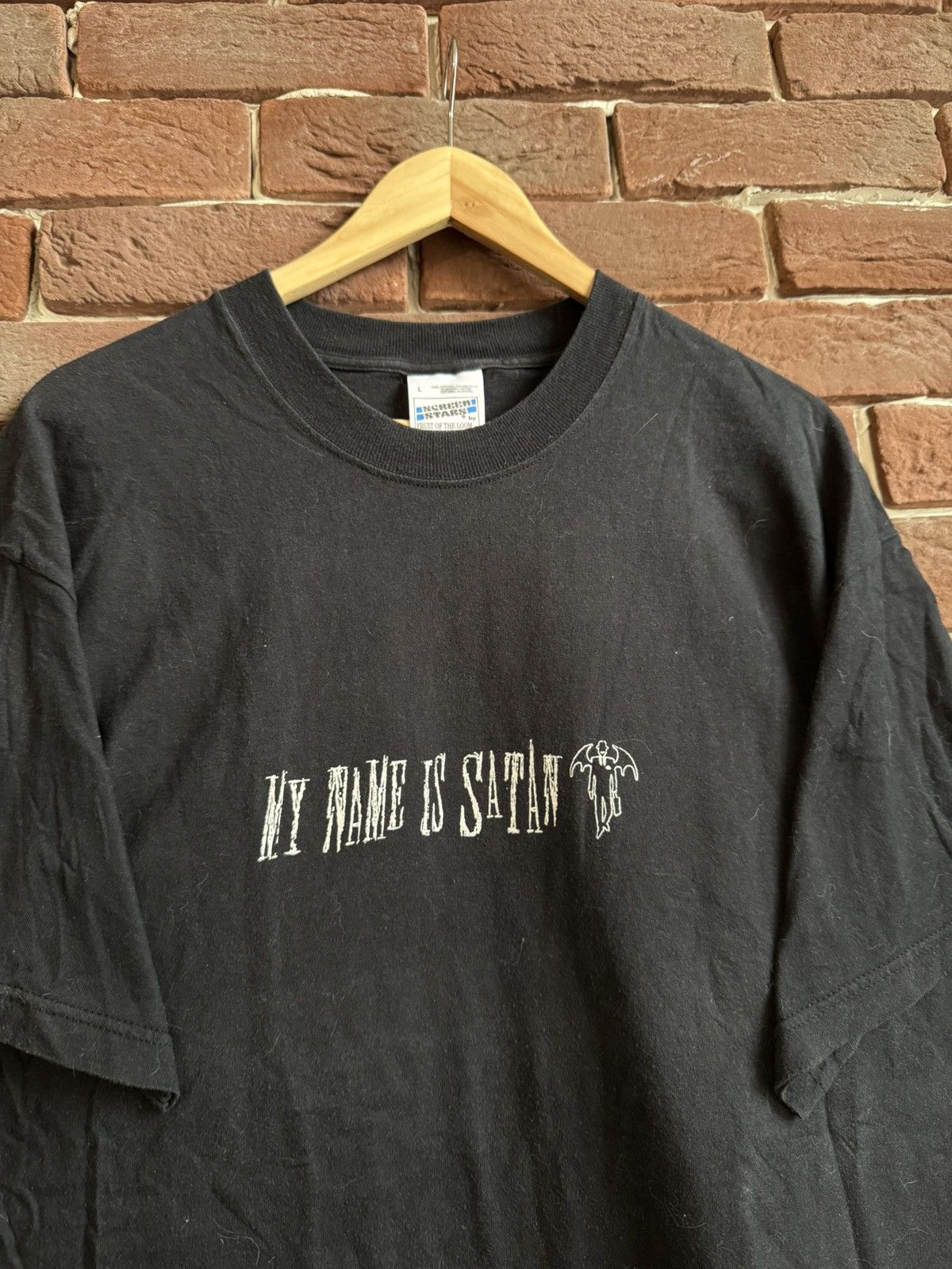 Vintage Vintage 2001 My Name Is Satan Refuse Kneel Hardcore Band Tee Size US L / EU 52-54 / 3 - 3 Thumbnail