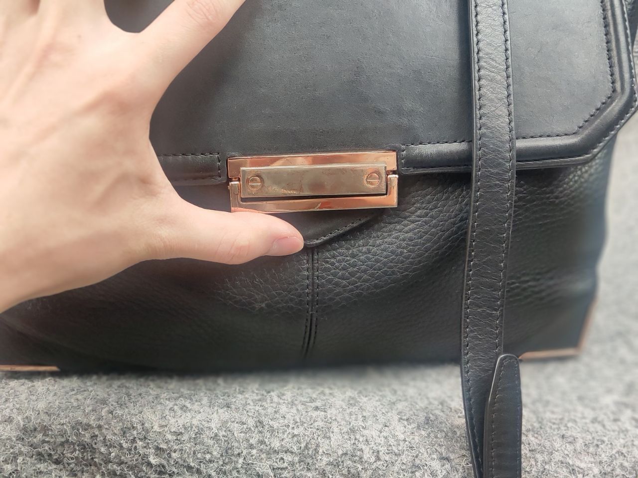 Alexander Wang Alexander Wang Marion Prisma Bag Handbag Crossbody Logo Size ONE SIZE - 17 Thumbnail