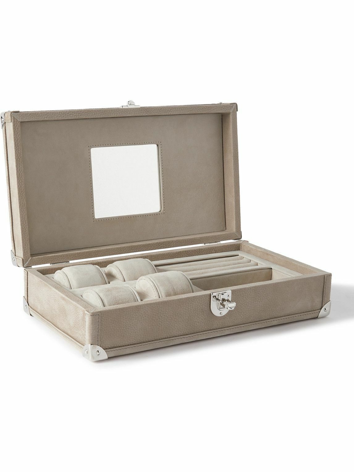 Brunello Cucinelli o1la1rc1a0325 Size: OS/Leather Case in Beige Size ONE SIZE - 4 Thumbnail