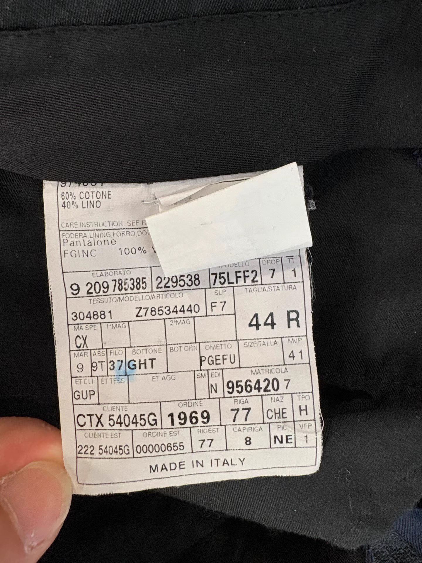 Gucci GUCCI Dark Blue Trousers K1 Size US 28 / EU 44 - 4 Thumbnail