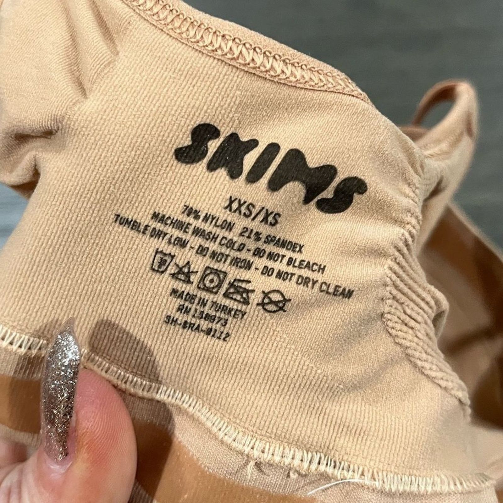 SKIMS NWOT SKIMS Sculpting Bralette Ochre - Size XXS/XS Size ONE SIZE - 2 Thumbnail