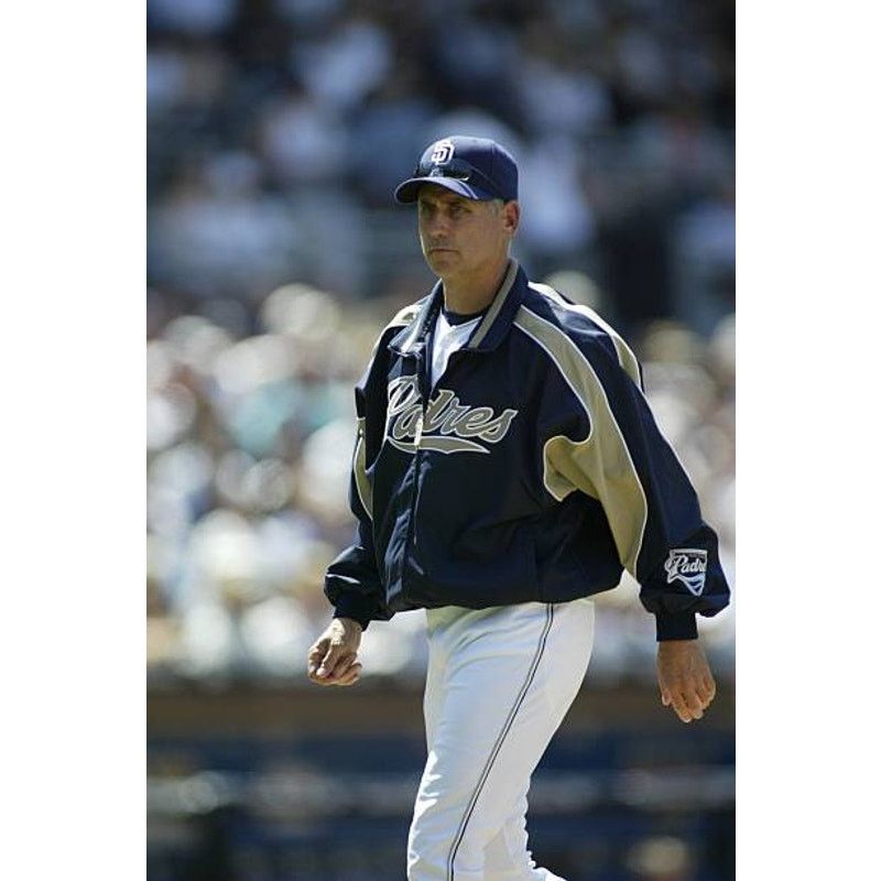 Majestic × Starter San Diego Padres 2000s MAJESTIC Dugout bomber M navy MLB vtg Size US M / EU 48-50 / 2 - 7 Thumbnail