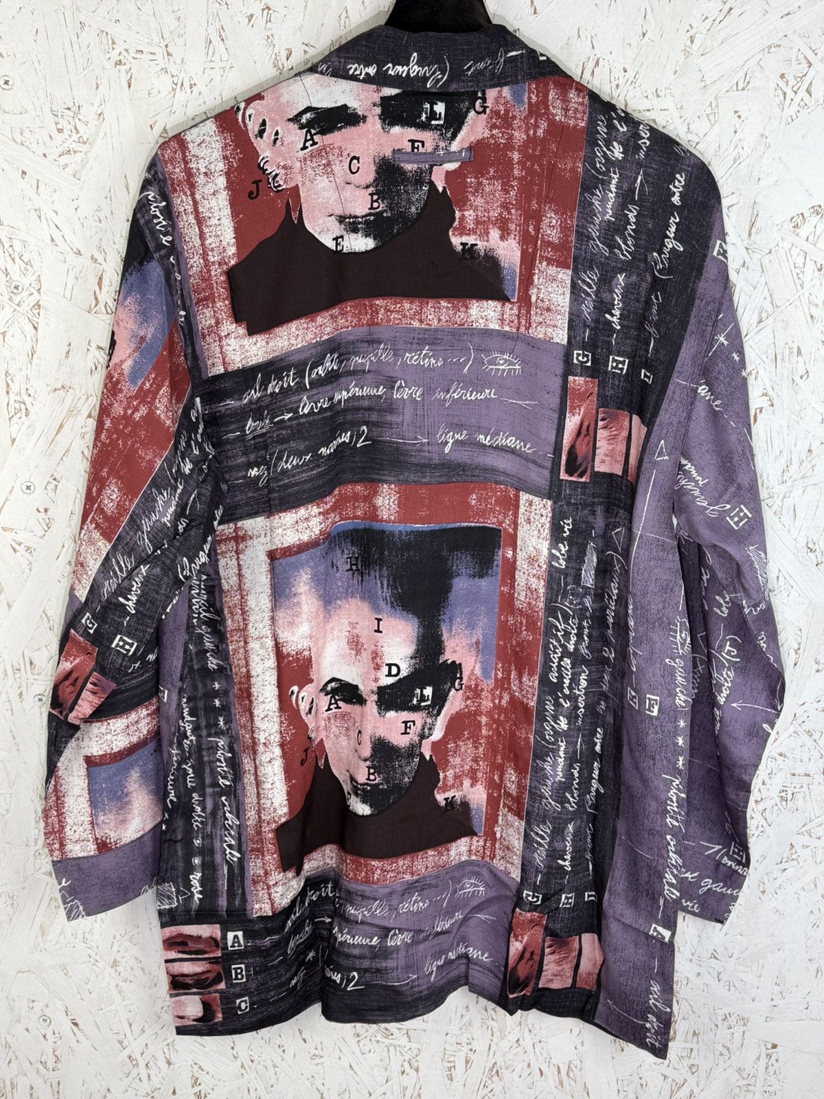 Jean Paul Gaultier Jean Paul Gaultier Viscose Portrait Pyjama Set Shirt Pants Size US M / EU 48-50 / 2 - 11 Thumbnail