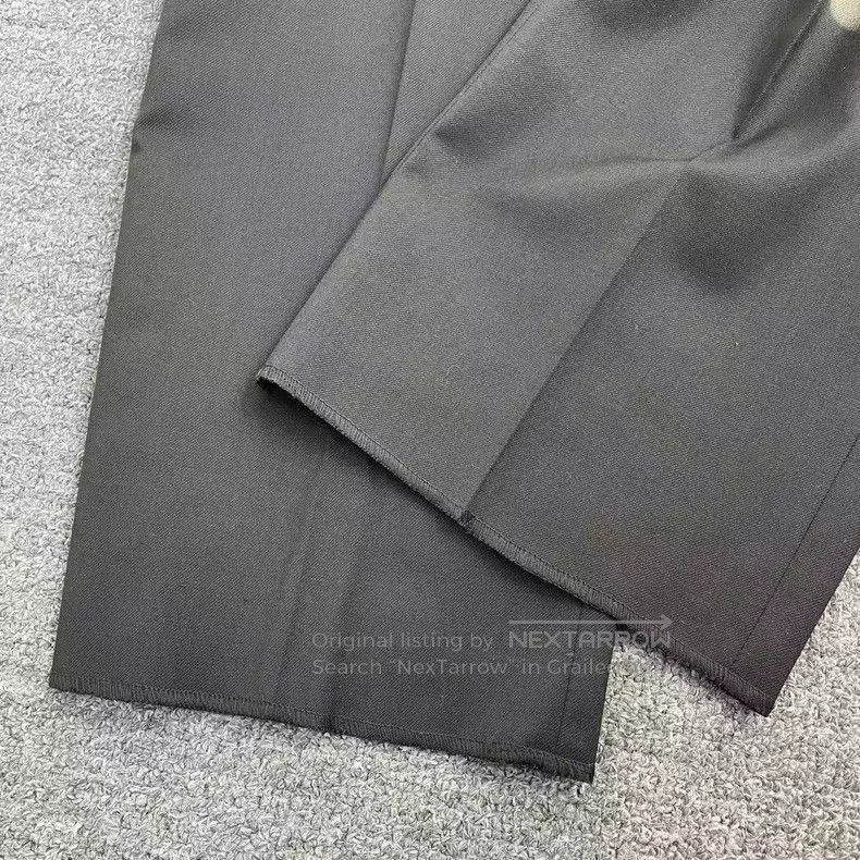 Fendi Fendi Black solid color wool dress pants Size 44L - 3 Thumbnail