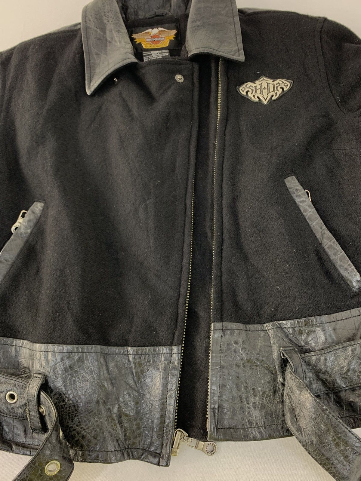 Harley Davidson Harley Davidson Biker Outer Leather Side Zip Quilt Inner Size US S / EU 44-46 / 1 - 5 Thumbnail