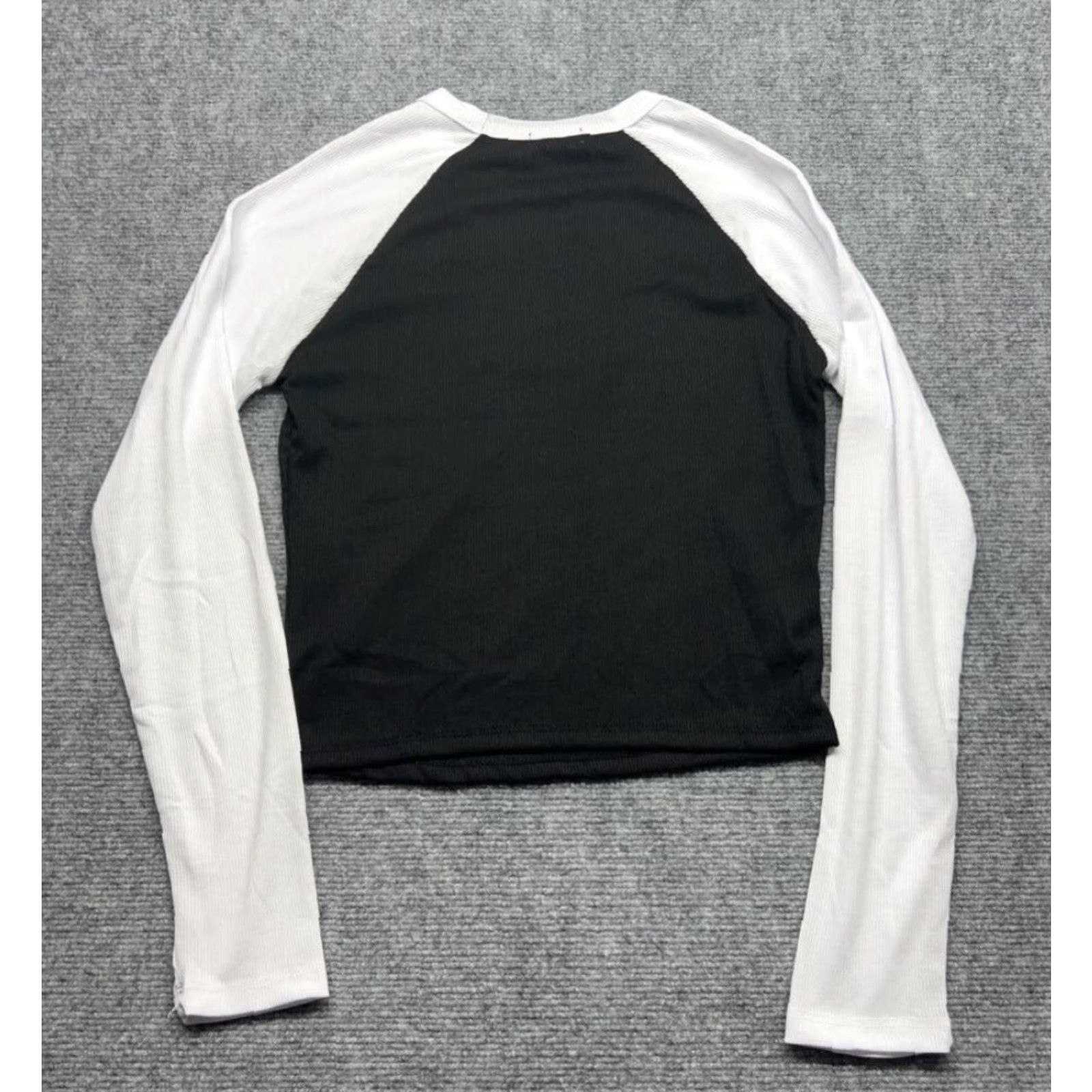 Vintage Rue21 T-Shirt Womens M LA Bear Black Long Sleeve Embroidered Stretch New Size M / US 6-8 / IT 42-44 - 3 Thumbnail