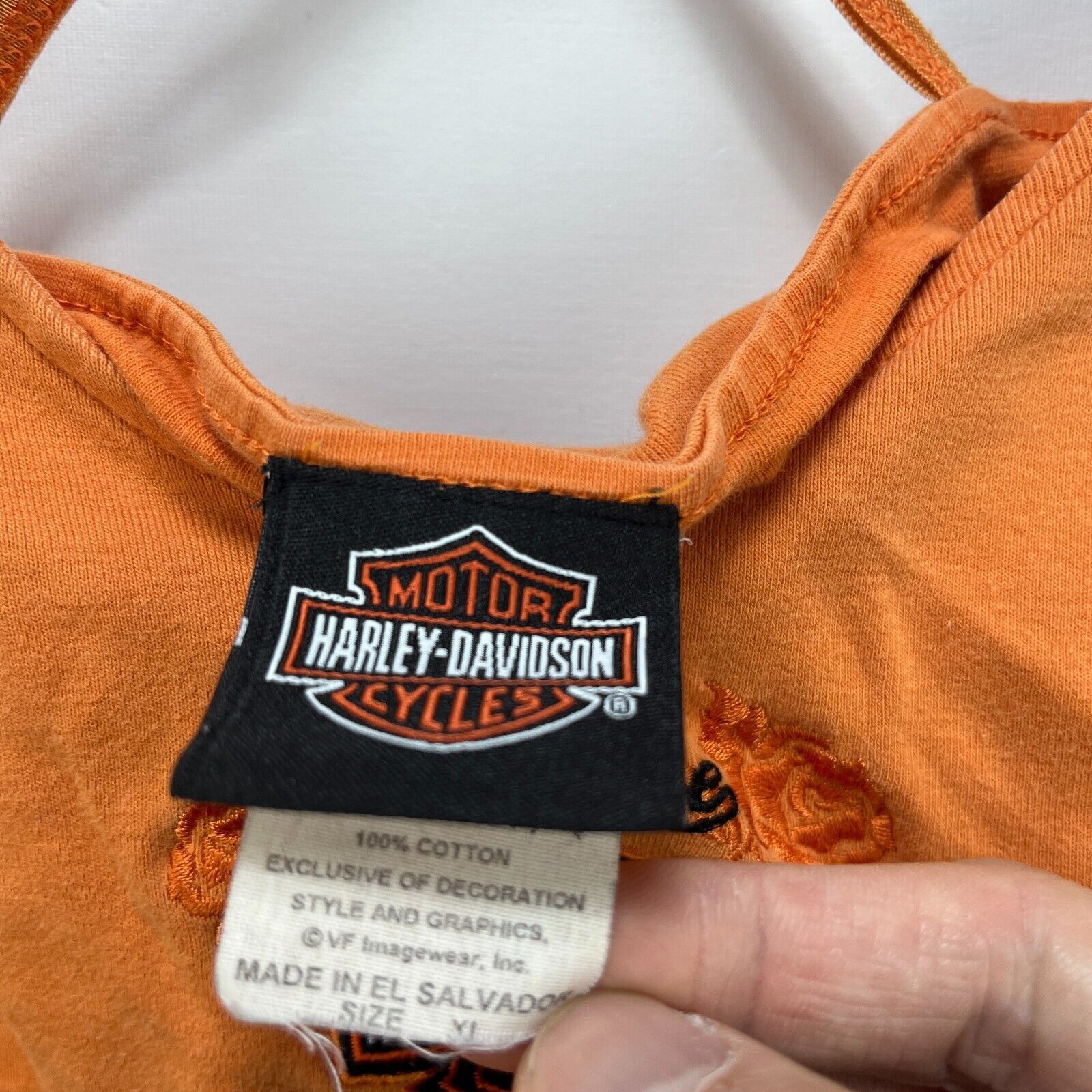 Vintage Vintage Y2K Harley Davidson Tank Top Shirt Womens XL Size XL / US 12-14 / IT 48-50 - 3 Thumbnail