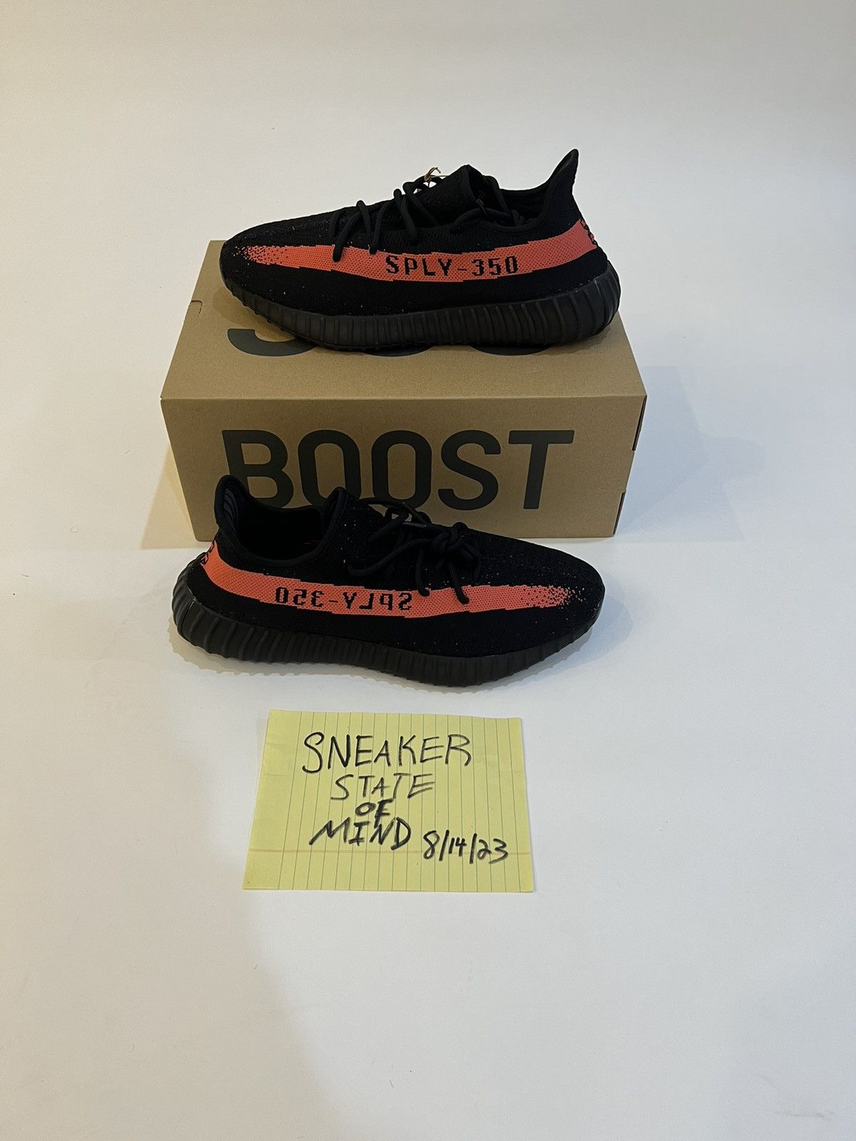 Adidas × Kanye West BRAND NEW ADIDAS YEEZY BOOST 350 V2 CORE BLACK RED SIZE 12.5 Size US 12.5 / EU 45-46 - 1 Thumbnail