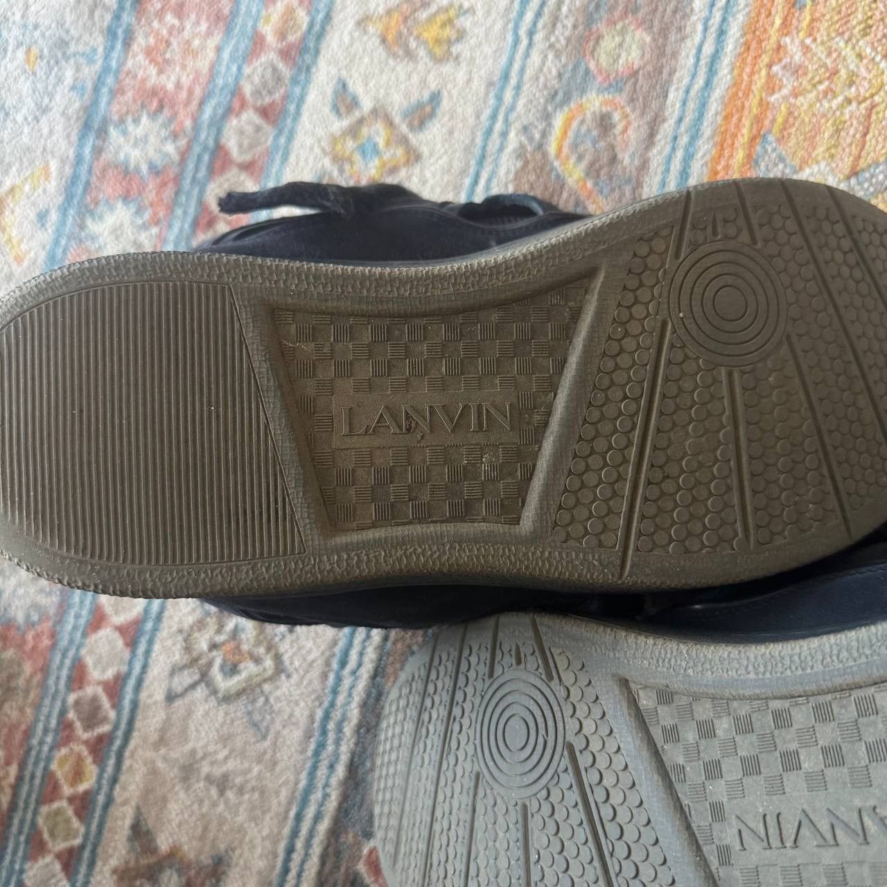 Lanvin Lanvin Curb shoes dark blue Size US 12 / EU 45 - 15 Thumbnail
