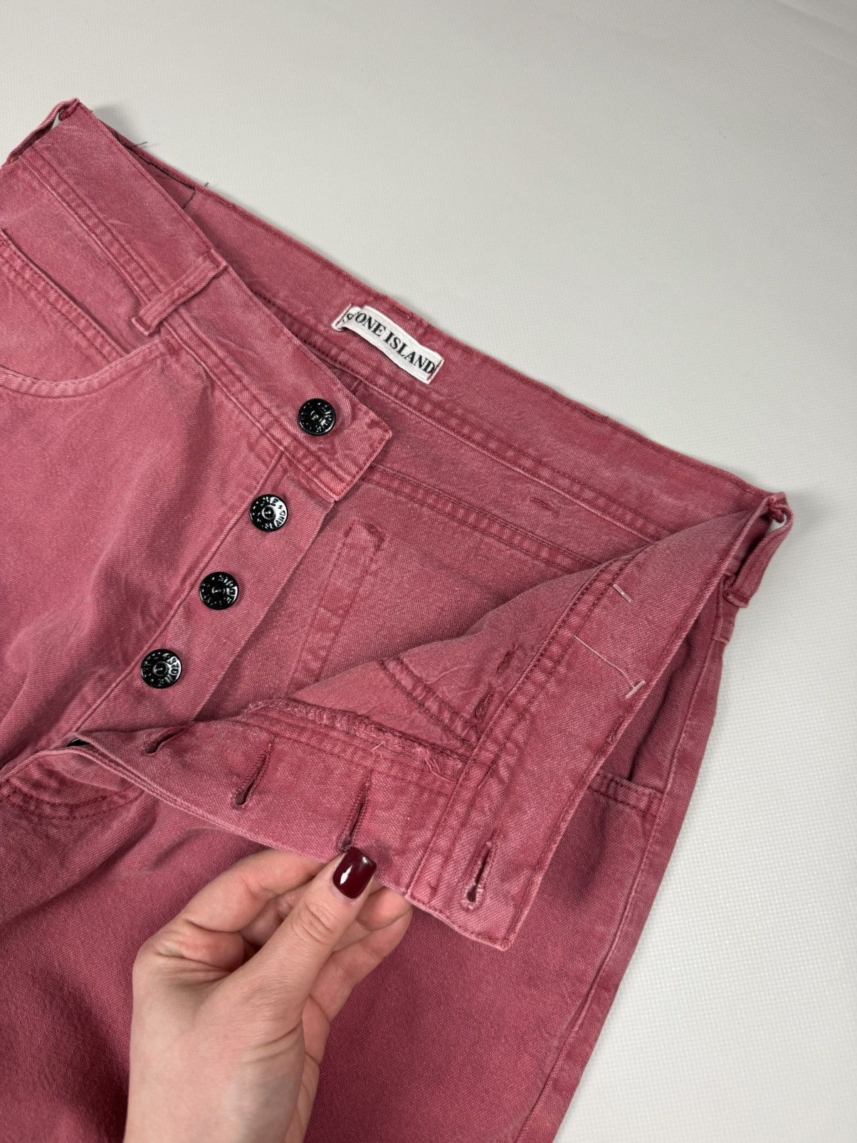 Stone Island × Vintage Stone Island Marina Vintage 1995 Men’s Jeans Pants Size US 32 / EU 48 - 11 Thumbnail