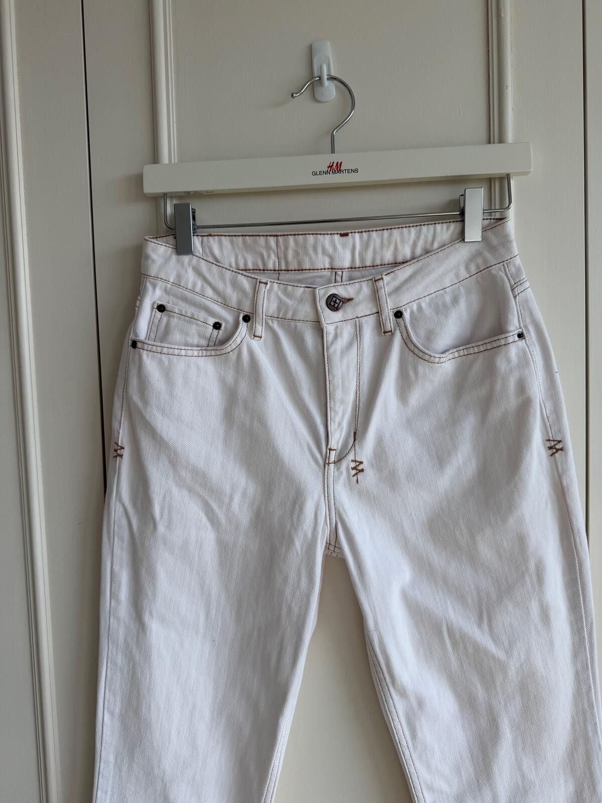 Ksubi new ksubi womens denim jeans nine o sugar rush white 27 9 m Size 27" / US 4 / IT 40 - 5 Thumbnail