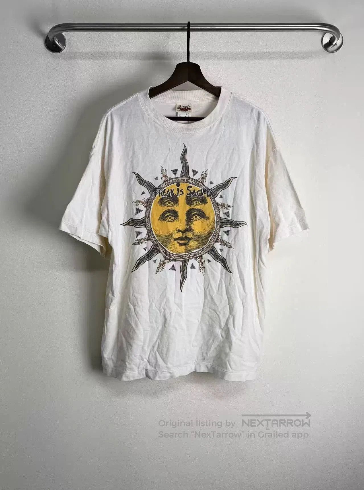 Saint Michael Saint Michael CPFM Sun Face White Tee. Size US L / EU 52-54 / 3 - 1 Thumbnail