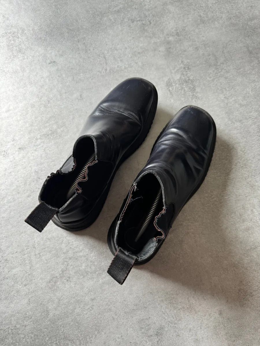 Prada FW1999 Prada Navy Leather Boots Size US 7 / EU 40 - 5 Thumbnail