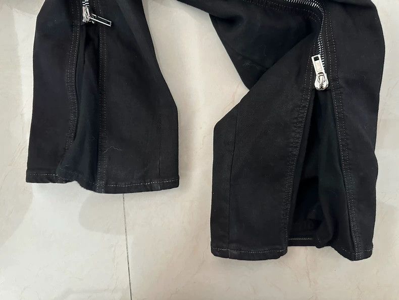 Rick Owens rick owens Washed Waxed Zipper Flared Jeans 2504-Nextarrow Size US 34 / EU 50 - 7 Thumbnail